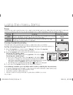 Preview for 76 page of Samsung VP-DX100 User Manual