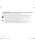 Preview for 26 page of Samsung VP-DX100H User Manual