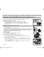 Предварительный просмотр 36 страницы Samsung VP-DX100H User Manual