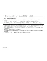 Preview for 6 page of Samsung VP-HMX20C User Manual