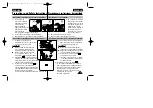 Предварительный просмотр 5 страницы Samsung VP L 900 Owner'S Manual