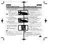 Предварительный просмотр 55 страницы Samsung VP L 900 Owner'S Manual