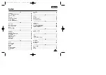 Preview for 69 page of Samsung VP-L2000 Owner'S Instruction Book