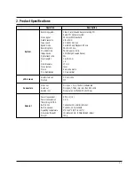 Preview for 4 page of Samsung VP-L900 Training Manual