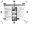 Preview for 69 page of Samsung VP-M2050SB Owner'S Instruction Book