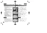 Preview for 96 page of Samsung VP-M2050SB Owner'S Instruction Book