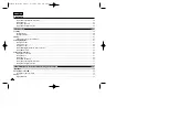 Preview for 4 page of Samsung VP-M2100S Owner'S Instruction Book