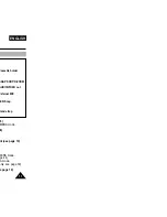 Preview for 11 page of Samsung VP-M50 Owner'S Instruction Book