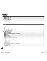 Preview for 4 page of Samsung VP-MM10S(BL) Owner'S Instruction Manual