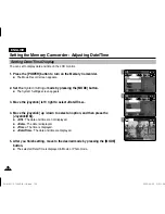 Preview for 106 page of Samsung VP-MM10S(BL) Owner'S Instruction Manual