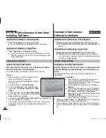 Preview for 120 page of Samsung Vp-MM11S(BL) Owner'S Instruction Manual