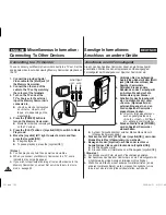 Preview for 122 page of Samsung Vp-MM11S(BL) Owner'S Instruction Manual