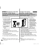 Preview for 124 page of Samsung Vp-MM11S(BL) Owner'S Instruction Manual