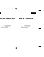 Samsung VP-MS10 Series Owner'S Instruction Manual предпросмотр