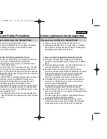 Предварительный просмотр 9 страницы Samsung VP-MS10 Series Owner'S Instruction Manual