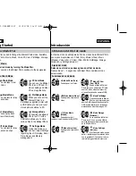 Предварительный просмотр 27 страницы Samsung VP-MS10 Series Owner'S Instruction Manual