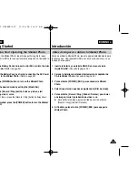 Предварительный просмотр 36 страницы Samsung VP-MS10 Series Owner'S Instruction Manual