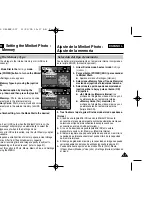 Предварительный просмотр 38 страницы Samsung VP-MS10 Series Owner'S Instruction Manual