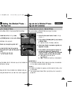 Предварительный просмотр 52 страницы Samsung VP-MS10 Series Owner'S Instruction Manual