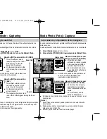 Предварительный просмотр 55 страницы Samsung VP-MS10 Series Owner'S Instruction Manual