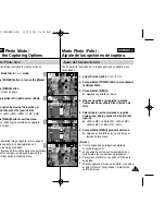 Предварительный просмотр 62 страницы Samsung VP-MS10 Series Owner'S Instruction Manual