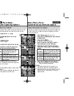 Предварительный просмотр 75 страницы Samsung VP-MS10 Series Owner'S Instruction Manual