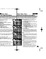 Предварительный просмотр 76 страницы Samsung VP-MS10 Series Owner'S Instruction Manual