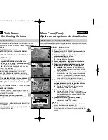 Предварительный просмотр 84 страницы Samsung VP-MS10 Series Owner'S Instruction Manual