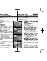 Предварительный просмотр 87 страницы Samsung VP-MS10 Series Owner'S Instruction Manual