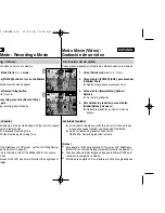 Предварительный просмотр 91 страницы Samsung VP-MS10 Series Owner'S Instruction Manual