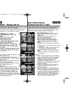 Предварительный просмотр 93 страницы Samsung VP-MS10 Series Owner'S Instruction Manual