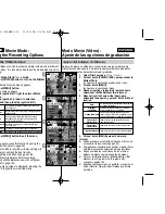 Предварительный просмотр 97 страницы Samsung VP-MS10 Series Owner'S Instruction Manual