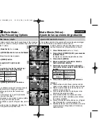 Предварительный просмотр 99 страницы Samsung VP-MS10 Series Owner'S Instruction Manual