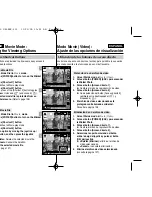 Предварительный просмотр 105 страницы Samsung VP-MS10 Series Owner'S Instruction Manual