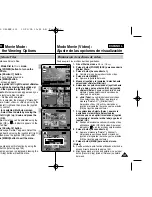 Предварительный просмотр 108 страницы Samsung VP-MS10 Series Owner'S Instruction Manual