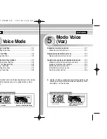 Предварительный просмотр 121 страницы Samsung VP-MS10 Series Owner'S Instruction Manual