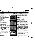 Предварительный просмотр 128 страницы Samsung VP-MS10 Series Owner'S Instruction Manual