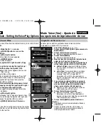 Предварительный просмотр 129 страницы Samsung VP-MS10 Series Owner'S Instruction Manual