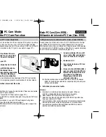 Предварительный просмотр 131 страницы Samsung VP-MS10 Series Owner'S Instruction Manual