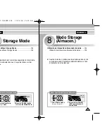 Предварительный просмотр 134 страницы Samsung VP-MS10 Series Owner'S Instruction Manual