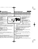 Предварительный просмотр 135 страницы Samsung VP-MS10 Series Owner'S Instruction Manual