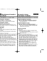 Предварительный просмотр 139 страницы Samsung VP-MS10 Series Owner'S Instruction Manual