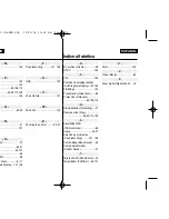 Предварительный просмотр 155 страницы Samsung VP-MS10 Series Owner'S Instruction Manual