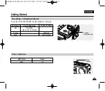 Предварительный просмотр 25 страницы Samsung VP-MS15 Series Owner'S Instruction Manual