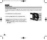 Предварительный просмотр 28 страницы Samsung VP-MS15 Series Owner'S Instruction Manual