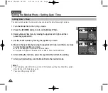 Предварительный просмотр 42 страницы Samsung VP-MS15 Series Owner'S Instruction Manual