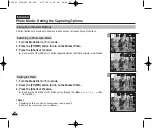 Предварительный просмотр 58 страницы Samsung VP-MS15 Series Owner'S Instruction Manual