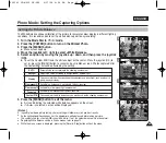 Предварительный просмотр 69 страницы Samsung VP-MS15 Series Owner'S Instruction Manual