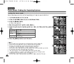 Предварительный просмотр 70 страницы Samsung VP-MS15 Series Owner'S Instruction Manual