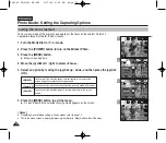 Предварительный просмотр 74 страницы Samsung VP-MS15 Series Owner'S Instruction Manual